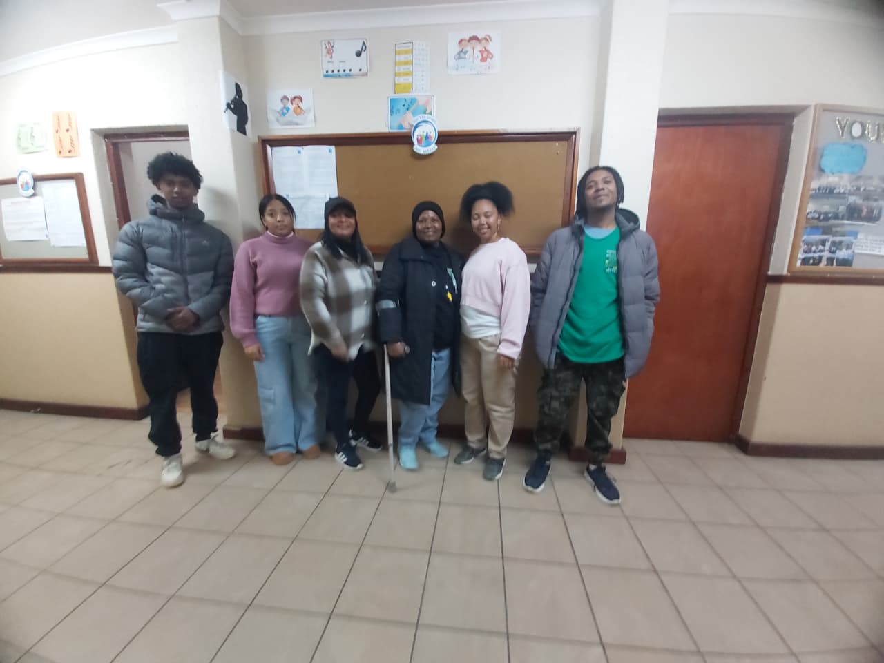 Group of young people at an Overcomers Foundation education and skills programme